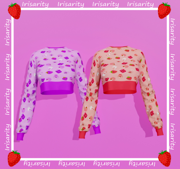 Alpha Isella Blouse by simsfinds - The Sims 4 Custom Content