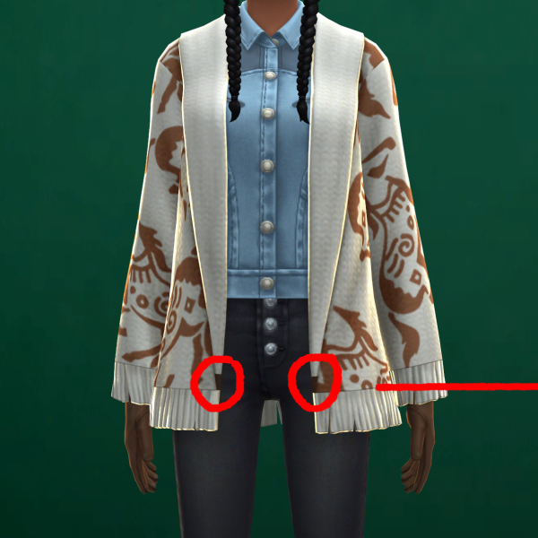 Maxis Match EP14 Horse Ranch Glove Texture Hotfix by simsfinds - The Sims 4 Custom Content