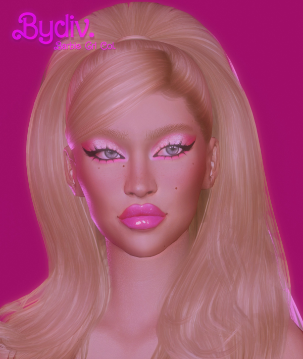 Alpha BARBIE GRL COLLECTION by simsfinds - The Sims 4 Custom Content