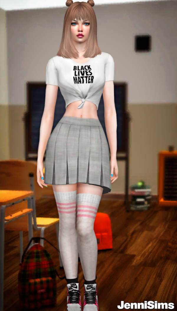 Maxis Match Skirt Tennis BASE GAME COMPATIBLE by simsfinds - The Sims 4 Custom Content