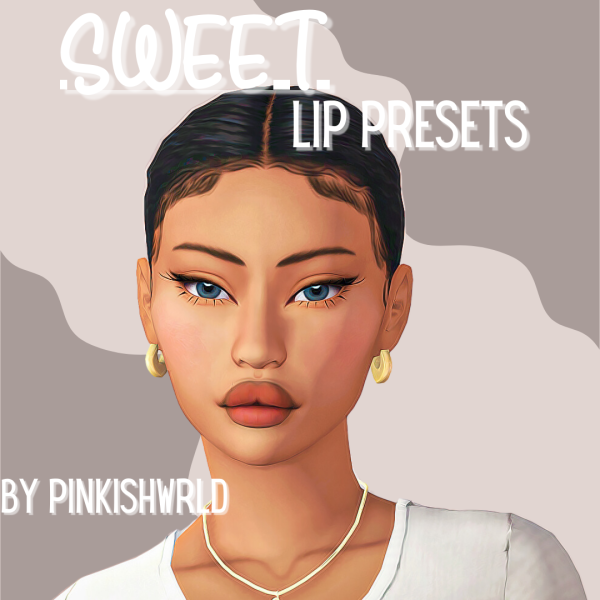 Mix Sweet Lip Presets by simsfinds - The Sims 4 Custom Content