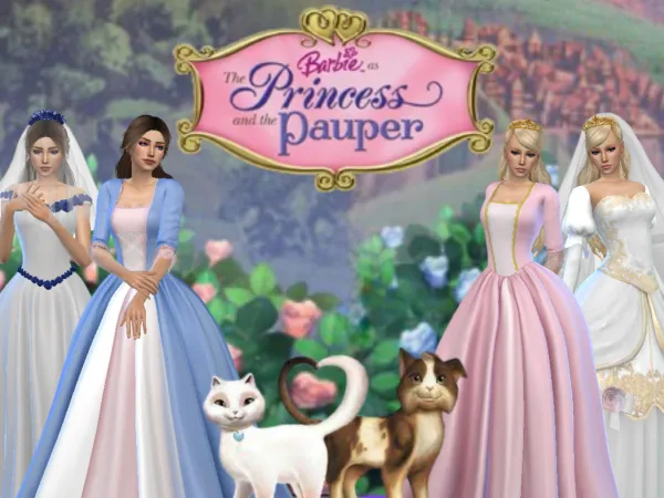 Maxis Match Princess Pauper - The Sims 4 Custom Content