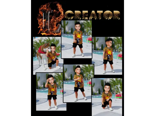 Alpha random boy 3 - The Sims 4 Custom Content