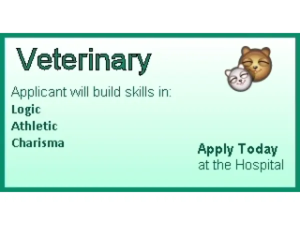 Veterinary Career - The Sims 3 Custom Content