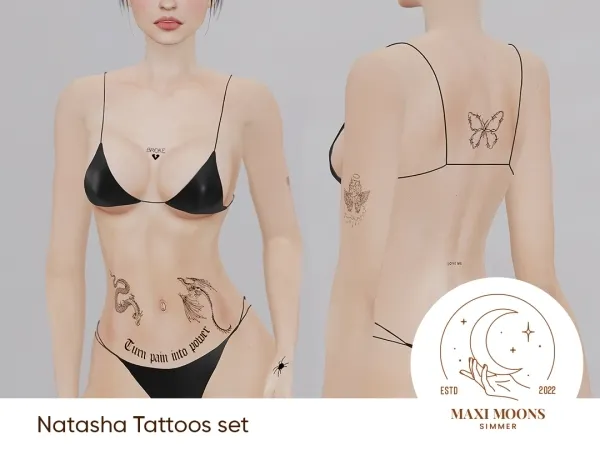 Natasha Tattoos - TS4