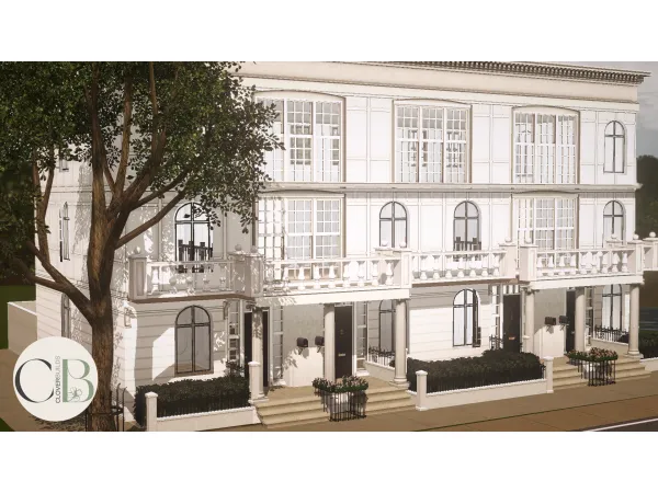 Kingston Townhomes - The Sims 3 Custom Content