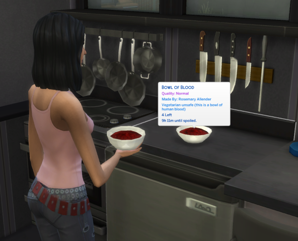 Maxis Match [Laureli] Sanguisine (Blood Cuisine) by simsfinds - The Sims 4 Custom Content