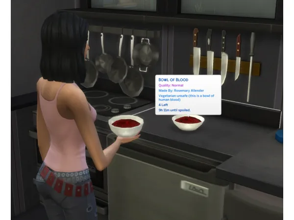 Maxis Match [Laureli] Sanguisine (Blood Cuisine) by laurelie - The Sims 4 Custom Content