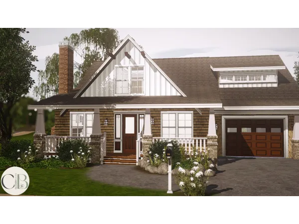 Cherry Street Bungalow - The Sims 3 Custom Content