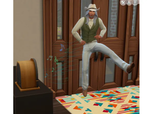 Maxis Match Country Music Channel and Western Music Channel by Scipio Garling - The Sims 4 Custom Content