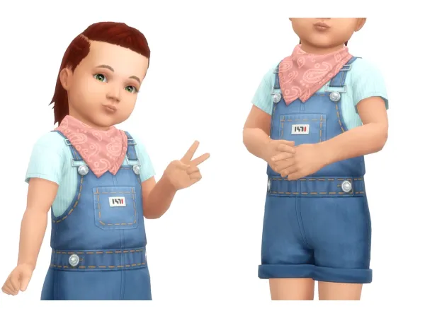 Maxis Match ROWAN by PowLuna - The Sims 4 Custom Content