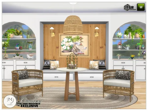 Alpha Combers dining room by jomsims - The Sims 4 Custom Content