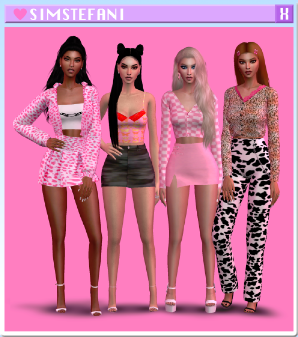 Alpha Y2KBABY COLLECTION by simsfinds - The Sims 4 Custom Content