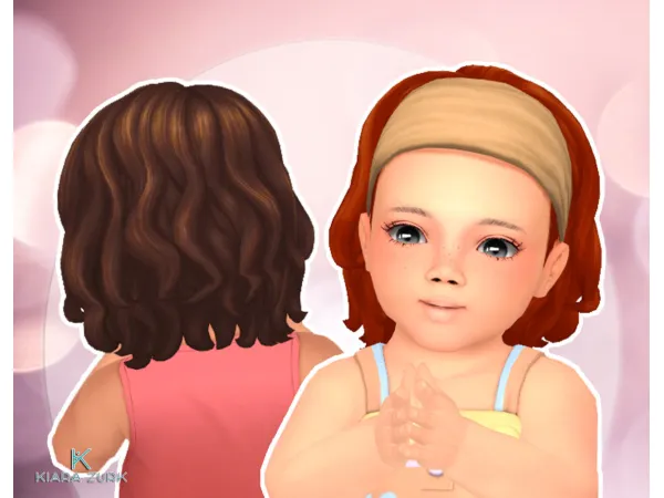 Maxis Match Med Wavy Bandana for Infants - The Sims 4 Custom Content