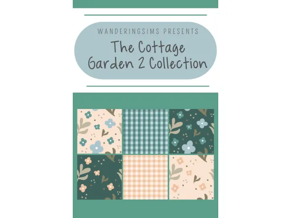 Introducing the Cottage Garden 2 Collection - The Sims 3 Custom Content