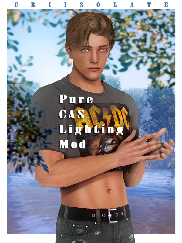 Pure CAS Lighting Mod for by simsfinds - The Sims 3 Custom Content