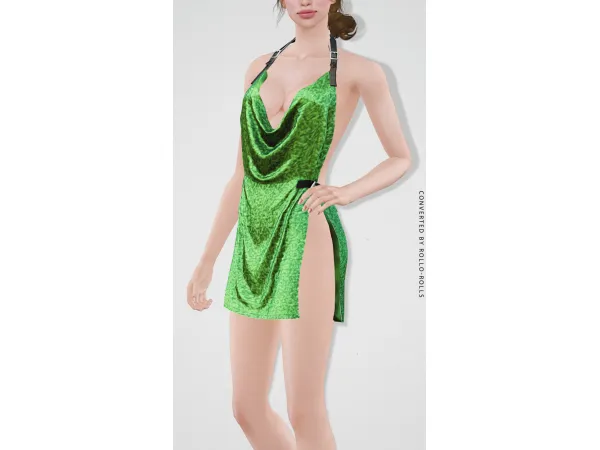 Belaloallure Klarka Sequin Dress 4t3 - The Sims 3 Custom Content