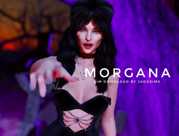 Alpha Morgana ( Vampire Sim) by shopwithflynnn - The Sims 4 Custom Content