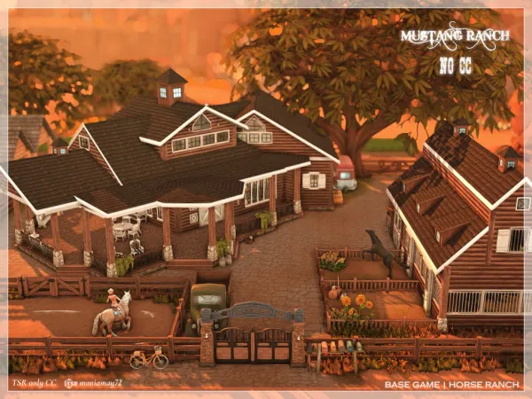 Maxis Match No Horse Ranch 4bd3ba - The Sims 4 Custom Content