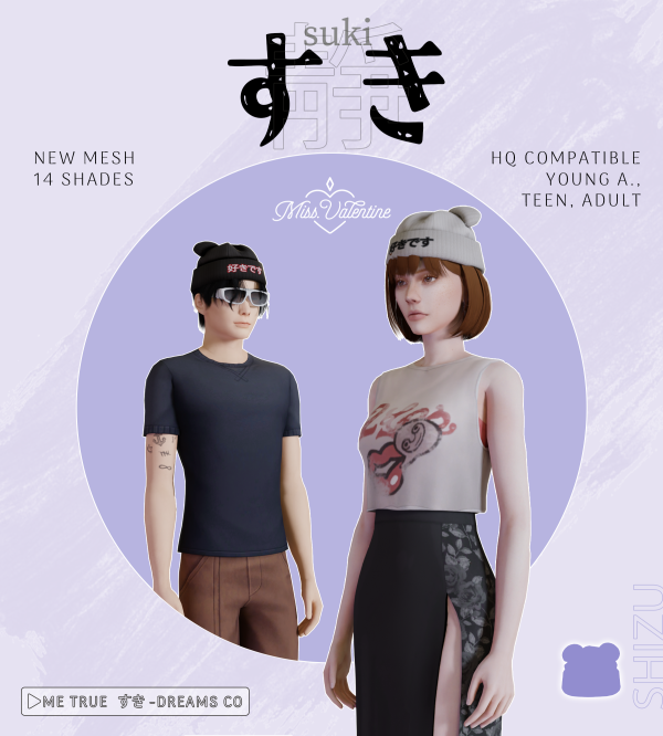 Alpha Shizu Beanie by simsfinds - The Sims 4 Custom Content