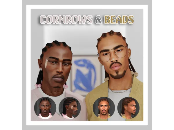 CORNROWS & BEADS by khadijah551