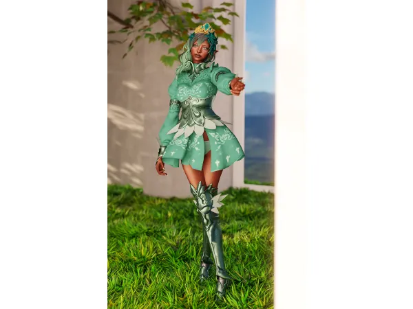 Alpha DOWNLOAD Darkness Rises Assassin Fairy by Simsonico - The Sims 4 Custom Content