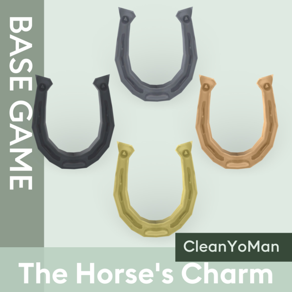 Maxis Match The Horse's Charm (Base Game) by simsfinds - The Sims 4 Custom Content