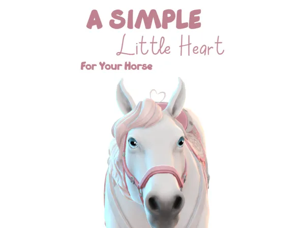 Maxis Match Simple Forelock With Heart - The Sims 4 Custom Content