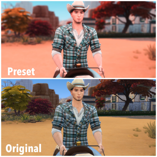 Mix Moody Dream Preset by simsfinds - The Sims 4 Custom Content