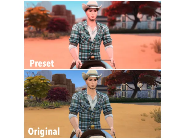 Mix Moody Dream Preset by Me - The Sims 4 Custom Content