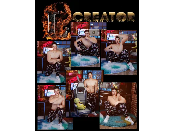 Alpha random male 10 - The Sims 4 Custom Content