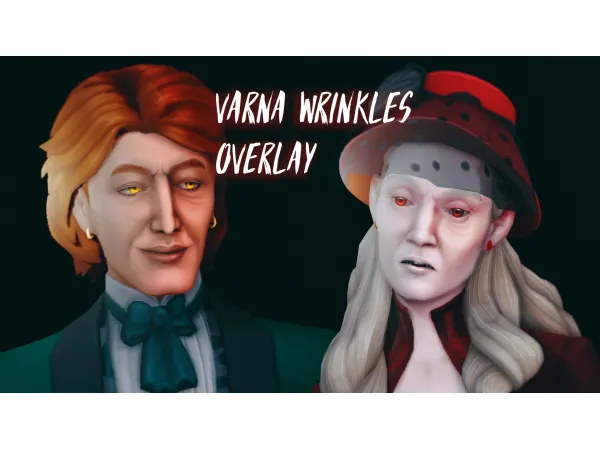 Maxis Match [ORTELASSA GOLDSTEIN]VARNA WRINKLES - The Sims 4 Custom Content