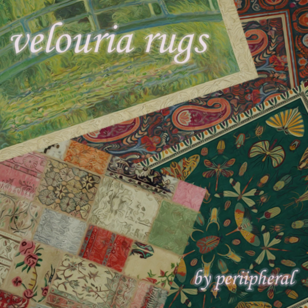 Mix velouria rugs by simsfinds - The Sims 4 Custom Content
