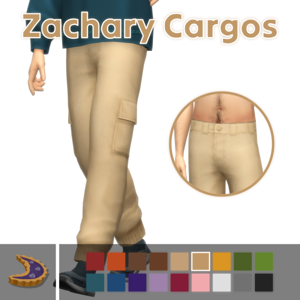 Maxis Match Zachary Cargos by simsfinds - The Sims 4 Custom Content