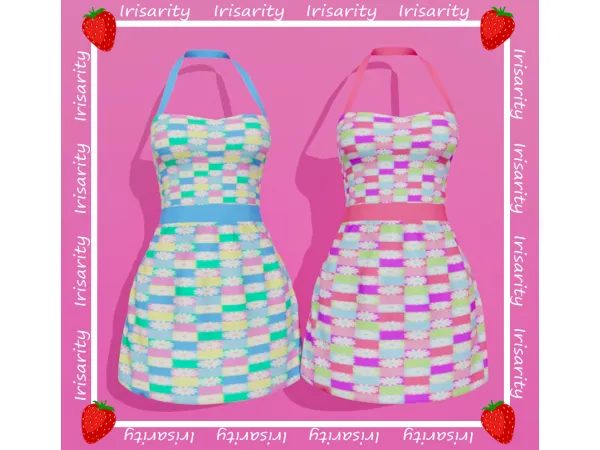 Alpha Anastasia Dress by Irisarity - The Sims 4 Custom Content