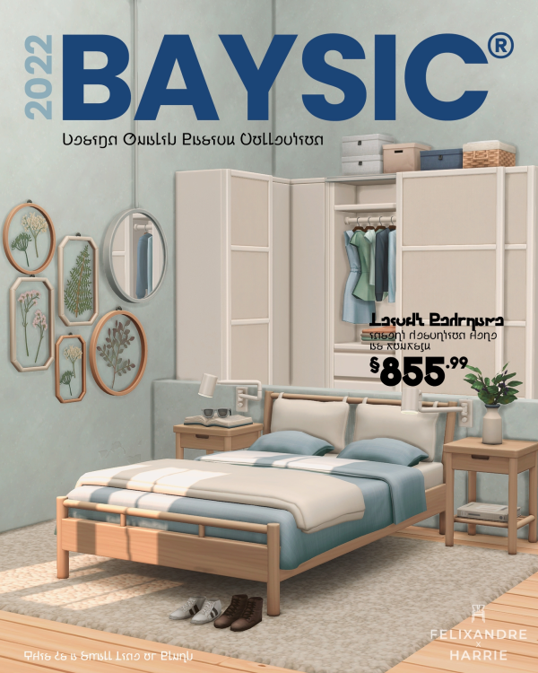 Maxis Match BAYSIC by simsfinds - The Sims 4 Custom Content