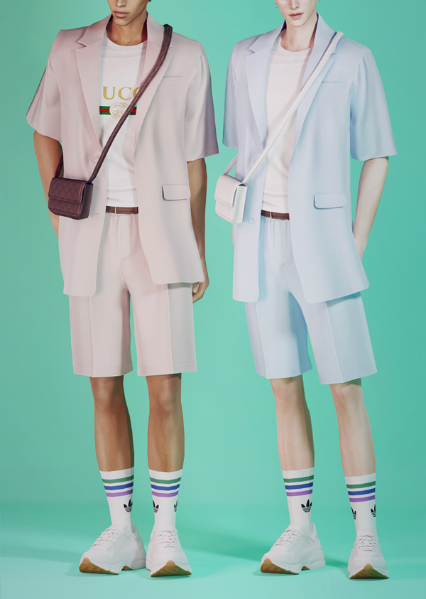 Alpha [KK] Basic set 20 by simsfinds - The Sims 4 Custom Content