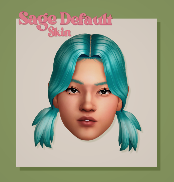 Maxis Match Sage Default Skin by simsfinds - The Sims 4 Custom Content