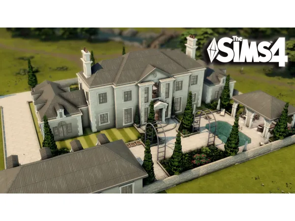 Maxis Match The Wayside Manor by Bojana Sims - The Sims 4 Custom Content