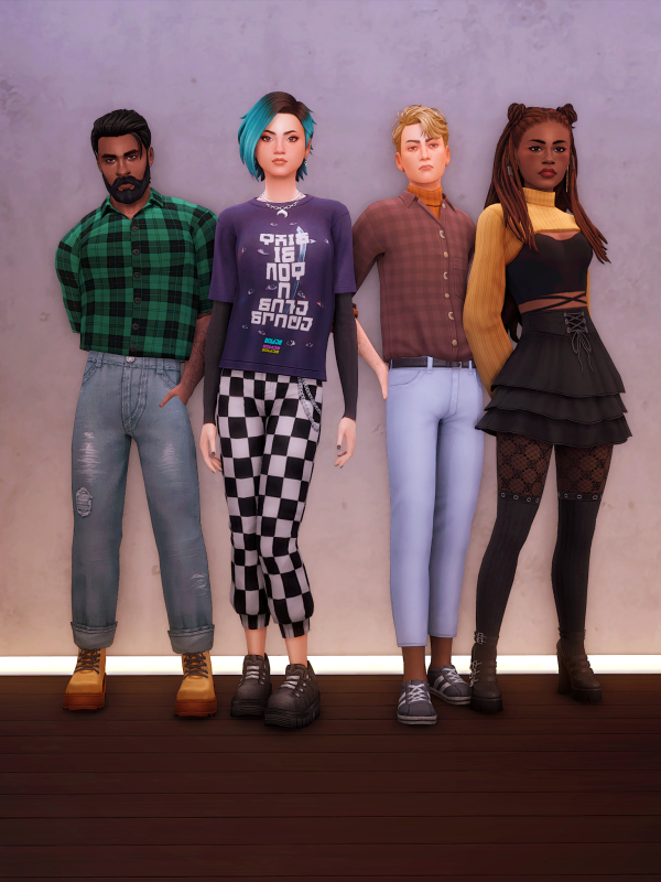 Maxis Match June Townie Makeovers by simsfinds - The Sims 4 Custom Content