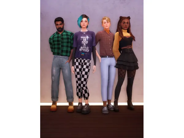 Maxis Match June Townie Makeovers - The Sims 4 Custom Content