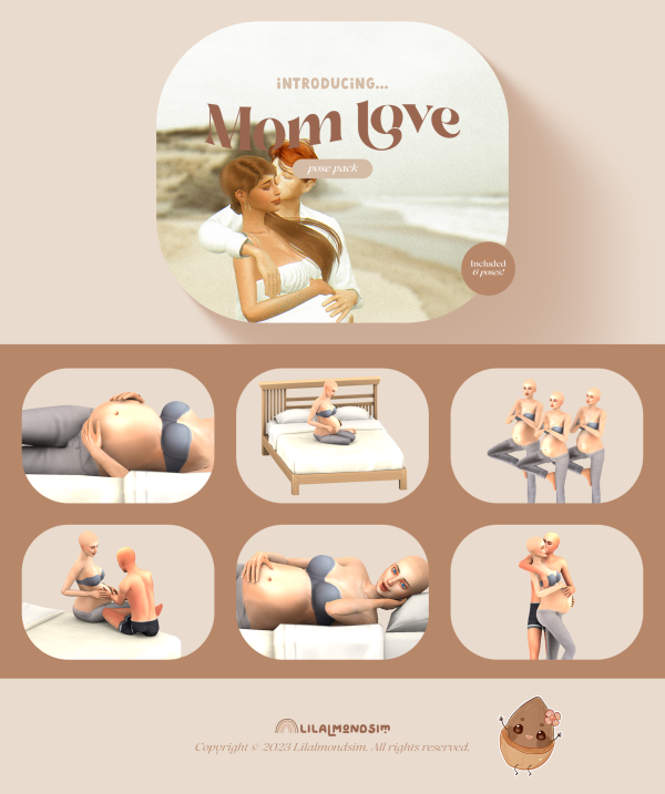 Mix Mom love by simsfinds - The Sims 4 Custom Content