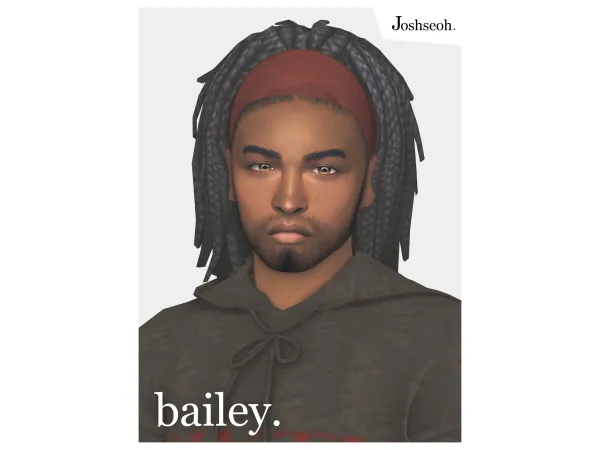 Maxis Match Bailey Hair (jo_se_oh joshseoh) by Josh - The Sims 4 Custom Content