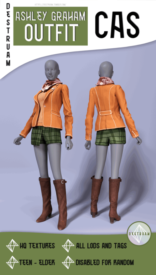 Maxis Match Ashley Graham outfit by simsfinds - The Sims 4 Custom Content