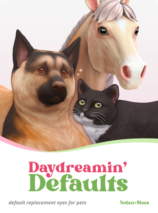 Maxis Match DayDreamin' Defaults (Pets) Sims by simsfinds - The Sims 4 Custom Content