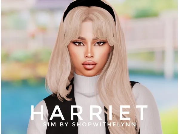 Alpha Harriet (Sim) - The Sims 4 Custom Content