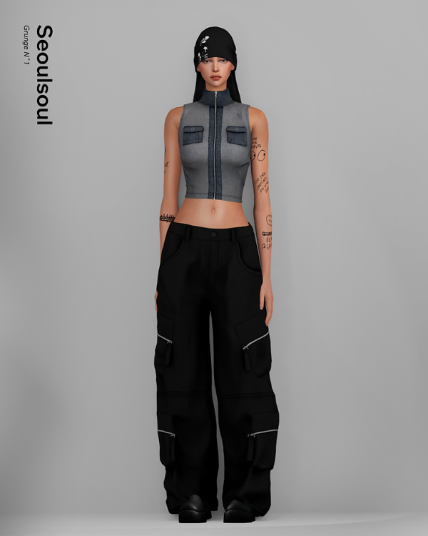 Alpha Grunge N soul by simsfinds - The Sims 4 Custom Content