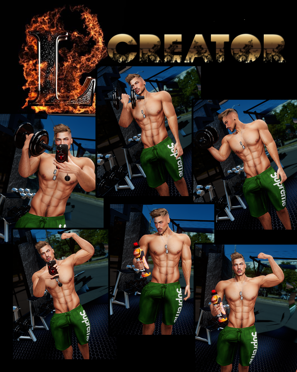 Alpha gym 6 by lamontcreatorr - The Sims 4 Custom Content
