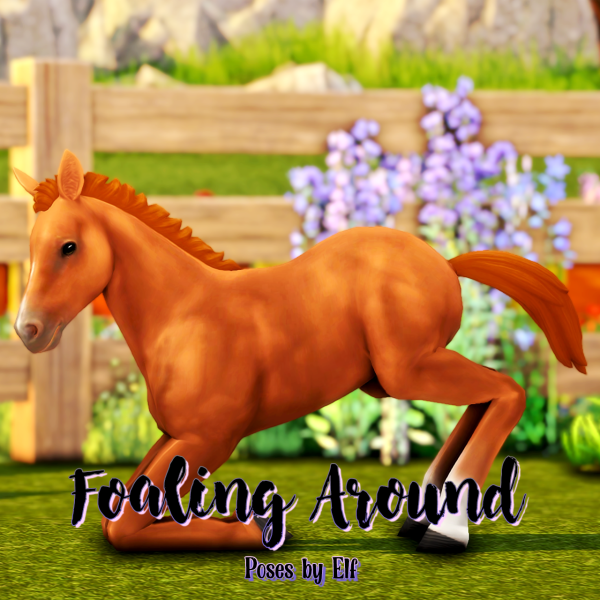 Maxis Match Foaling Around by simsfinds - The Sims 4 Custom Content
