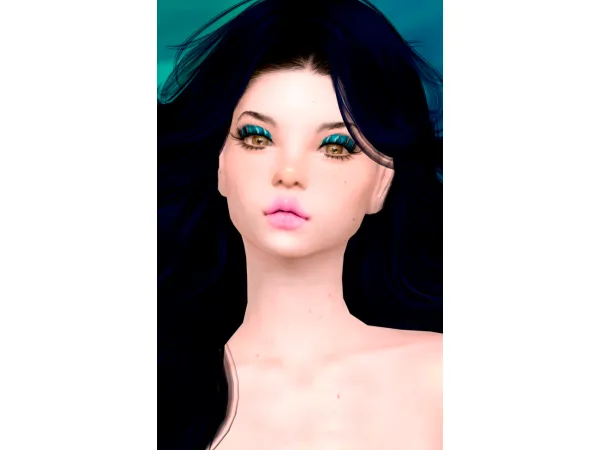 Alpha Eyeshadow_Striped Native Americans Egypt by Jennifer Jennisims - The Sims 4 Custom Content